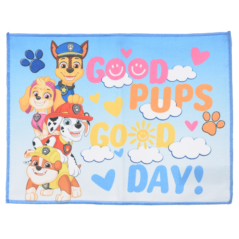 TOVAGLIETTA PAW PATROL IN TESSUTO DA COLAZIONE PRANZO 40X30 CM - EZ18124