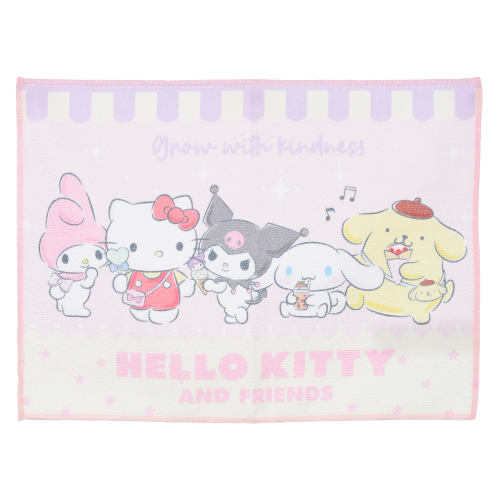 TOVAGLIETTA HELLO KITTY AND FRIENDS IN TESSUTO DA COLAZIONE PRANZO 40X30 CM - EZ18242