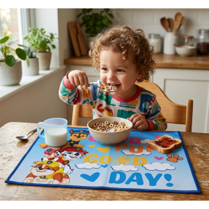 TOVAGLIETTA PAW PATROL IN TESSUTO DA COLAZIONE PRANZO 40X30 CM - EZ18124