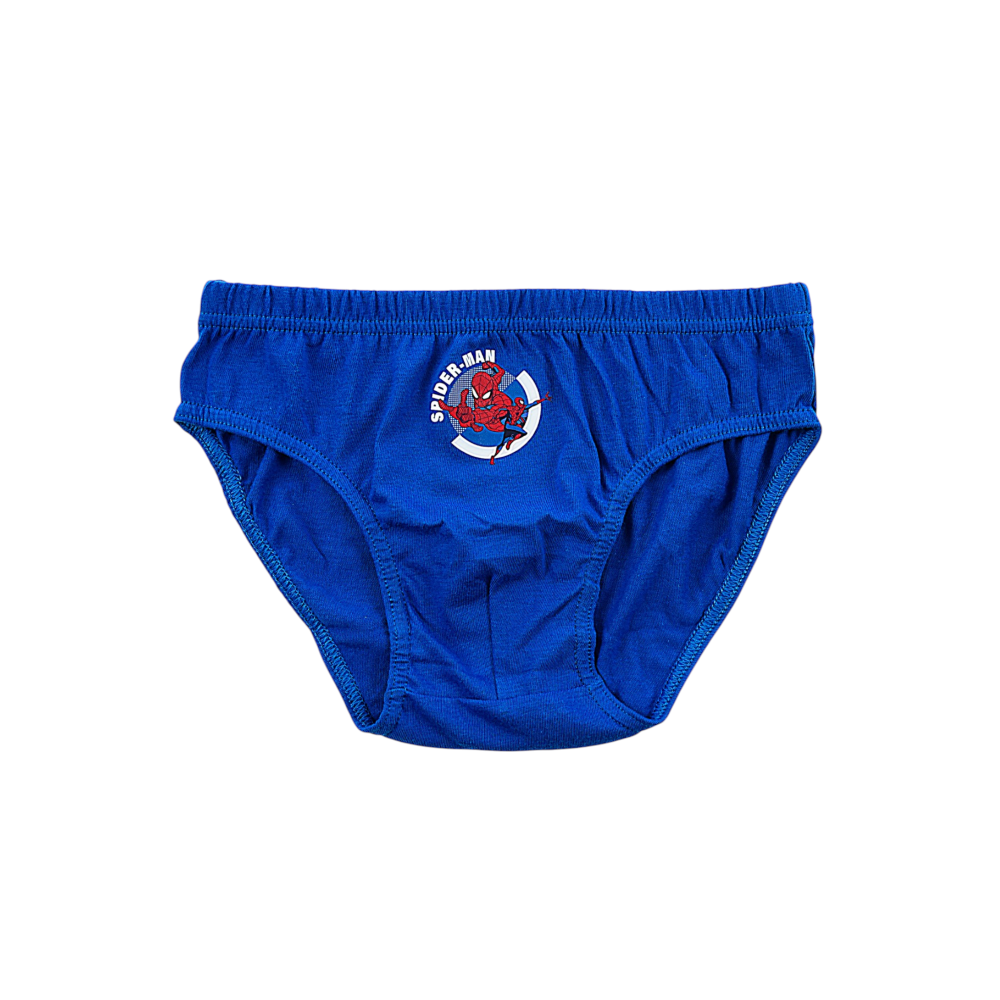 MUTANDINE SET 3 PEZZI SPIDERMAN MARVEL SLIP IN COTONE IN SCATOLA 3/8 ANNI- EZ30036