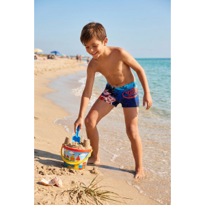 COSTUME DA BAGNO DRAGON BALL SUPER MODELLO PARIGAMBA BOXER MARE PISCINA BAMBINO - EZ18179BLU