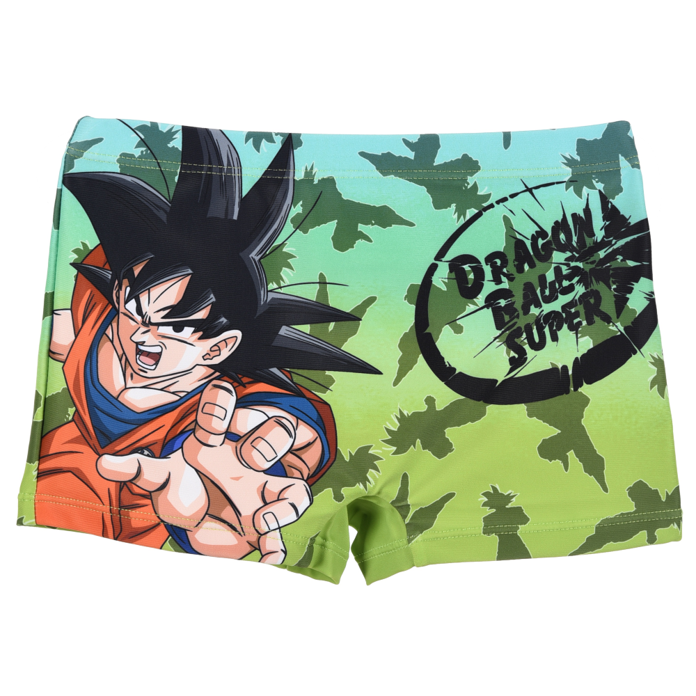 COSTUME DA BAGNO DRAGON BALL SUPER MODELLO PARIGAMBA BOXER MARE PISCINA BAMBINO - EZ18179VERDE