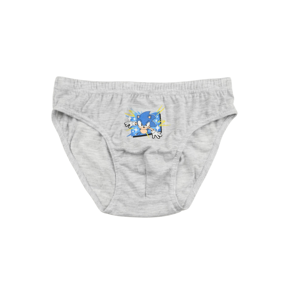 MUTANDINE SET 3 PEZZI SONIC SLIP IN COTONE IN SCATOLA 3/8 ANNI- EZ30032