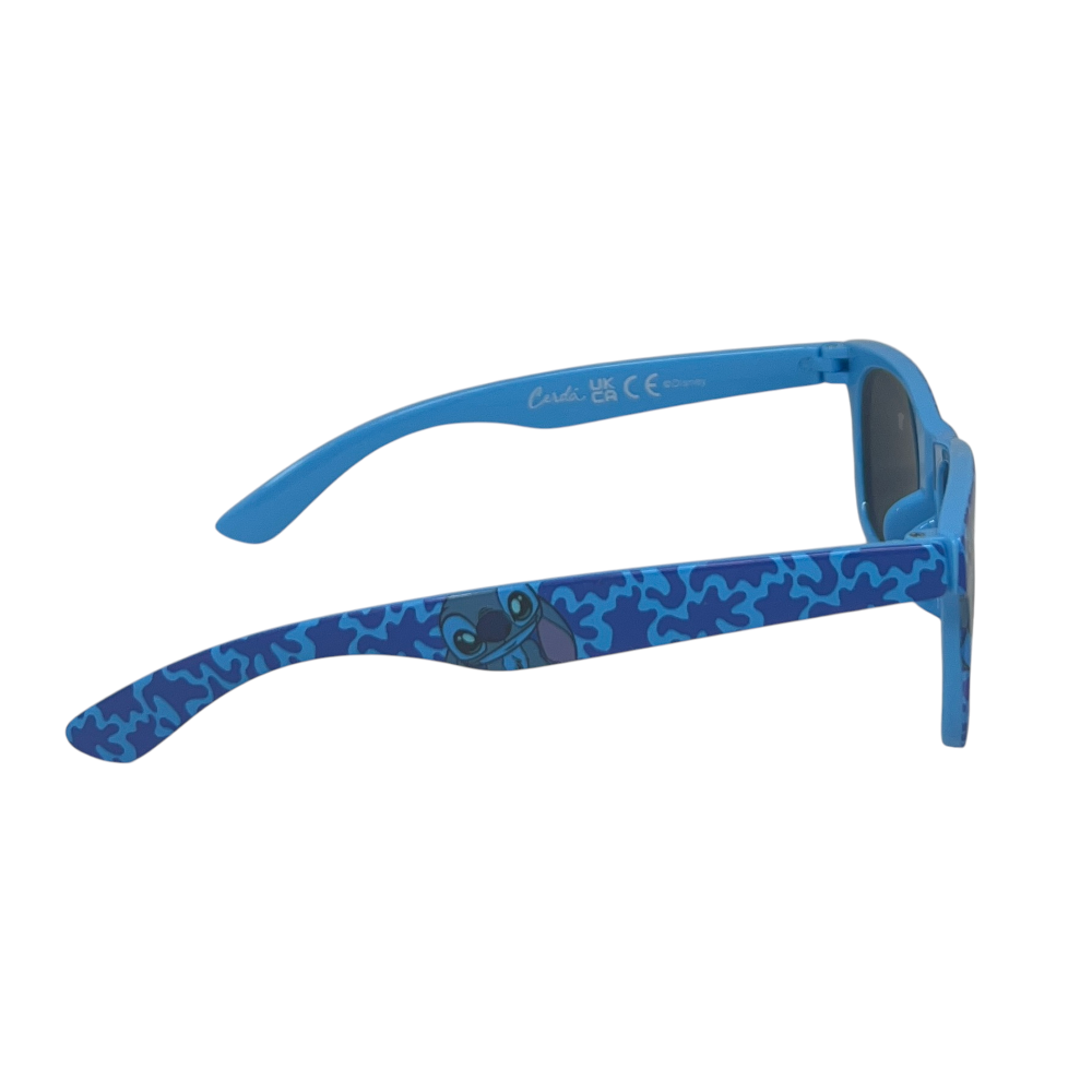 OCCHIALI DA SOLE STITCH DISNEY LENTI SPECCHIATE RETTANGOLARI FILTRO UV400 - 2824/3
