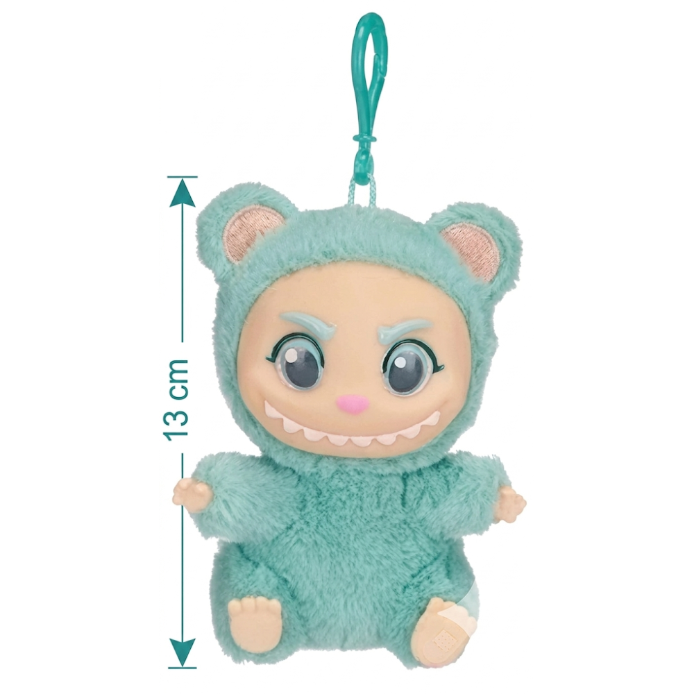 PELUCHE PORTACHIAVI ONIKUMA A SORPRESA CON CLIPBAG 13 CM IN BLIND BOX - 49510D