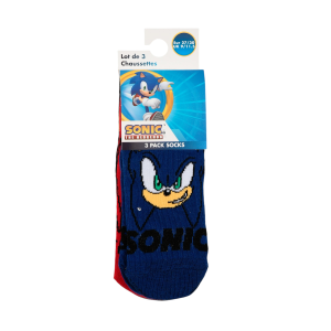 CALZINI SONIC IN MISTO COTONE 3 PAIA ASSORTITI 23/34- EZ06036/1