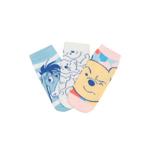 CALZINI WINNIE THE POOH DISNEY IN MISTO COTONE 3 PAIA ASSORTITI ADULTO 36/41 - EZ39002/1