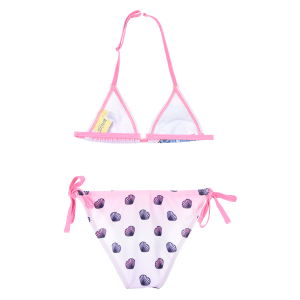COSTUME DA BAGNO DISNEY STITCH 2 PEZZI BIKINI MARE TOP E SLIP BAMBINA - EZ18232ROSA