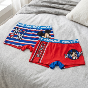 BOXER SET 2 PEZZI TOPOLINO DISNEY MUTANDE IN COTONE 3/6 ANNI - EZ30026/1