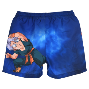 COSTUME DA BAGNO DRAGON BALL SUPER MODELLO PANTALONCINI MARE BERMUDA BAMBINI - EZ18119BLU