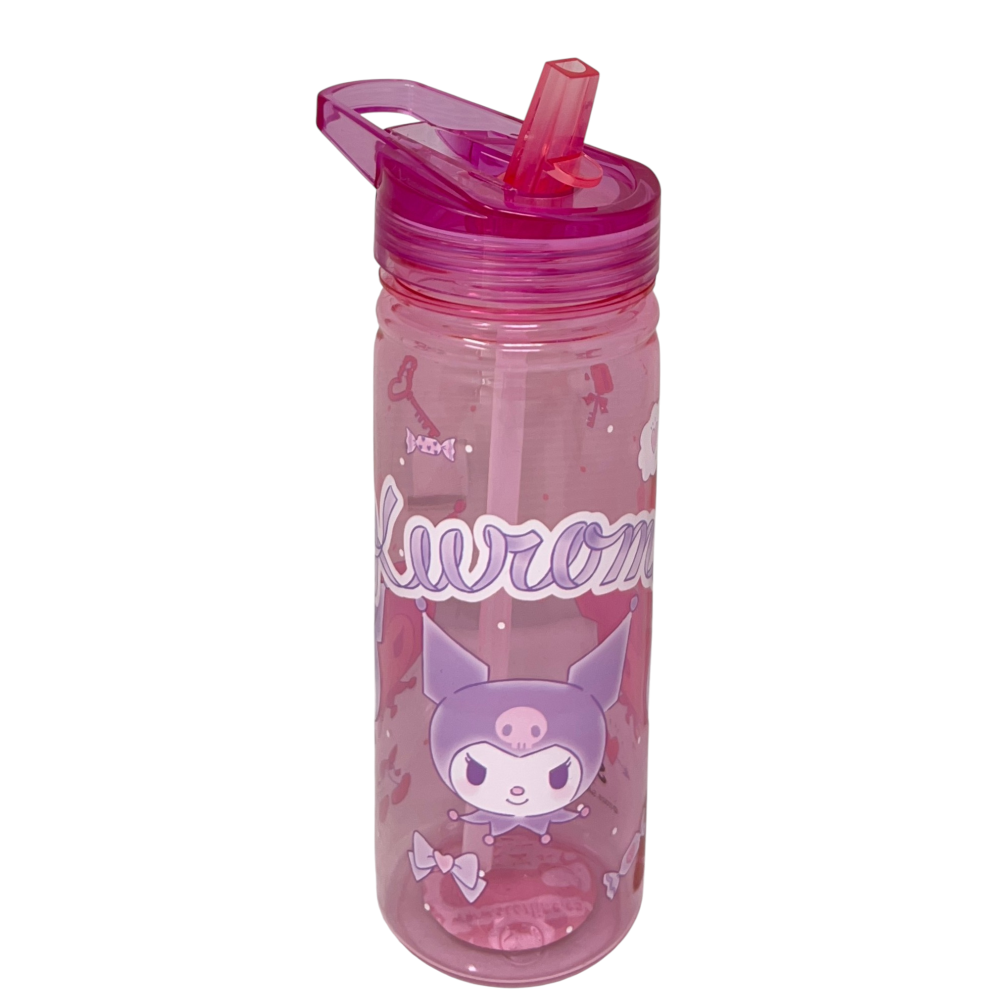 BORRACCIA ECOZEN KUROMI SANRIO IN TRITAN BOTTIGLIA CON BECCUCCIO RIPIEGABILE 580 ML -86695