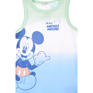 PAGLIACCETTO TOPOLINO DISNEY BODY SMANICATO 100% COTONE NEONATO - EZ00010BLU