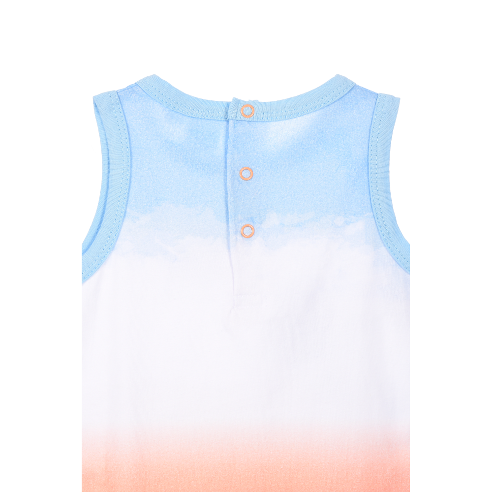 PAGLIACCETTO TOPOLINO DISNEY BODY SMANICATO 100% COTONE NEONATO - EZ00010ARANCIO