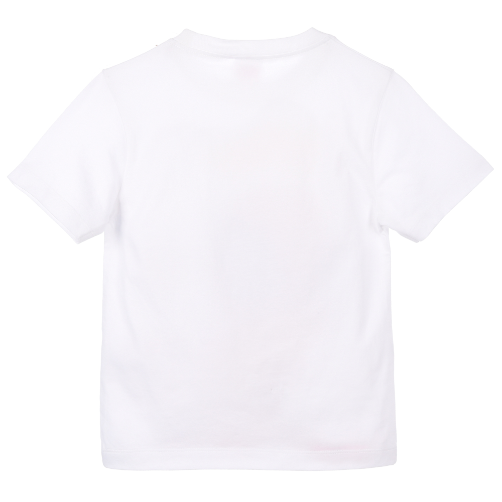 T-SHIRT SPIDEY MARVEL MANICHE CORTE MAGLIETTA 100% COTONE BAMBINO - EZ10160BIANCO