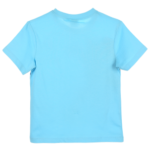 T-SHIRT SONIC THE HEDGEHOG MANICHE CORTE MAGLIETTA 100% COTONE BAMBINO - EZ10143TURCHESE