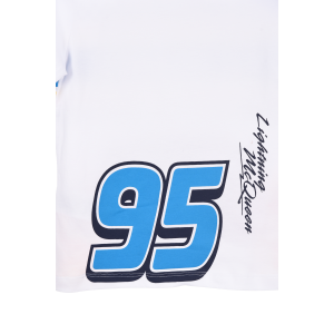 T-SHIRT CARS DISNEY MANICHE CORTE MAGLIETTA 100% COTONE BAMBINO - EZ10098BIANCO