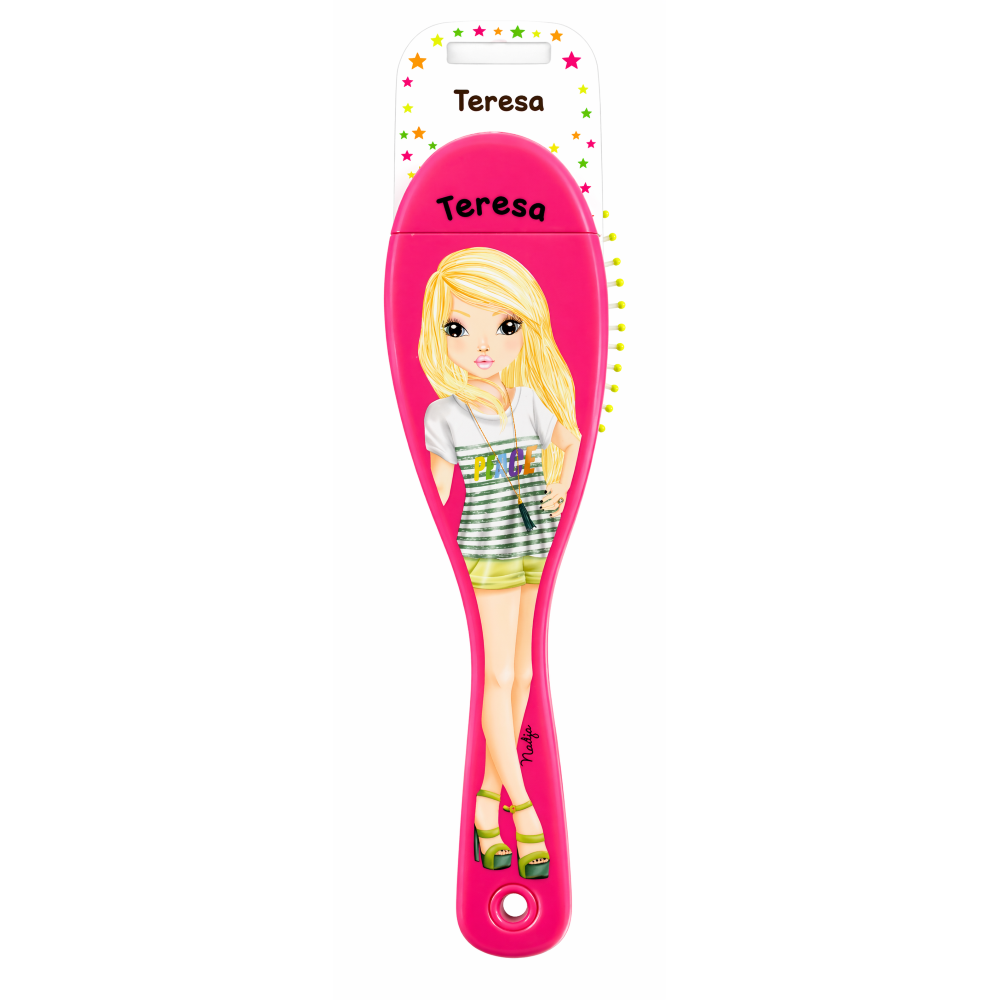 Spazzola per capelli Top Model TERESA in plastica