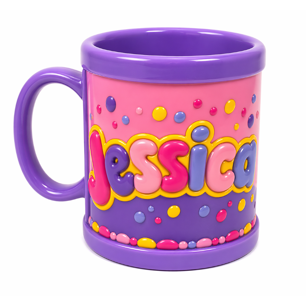 Tazza in plastica personalizzata Disney JESSICA