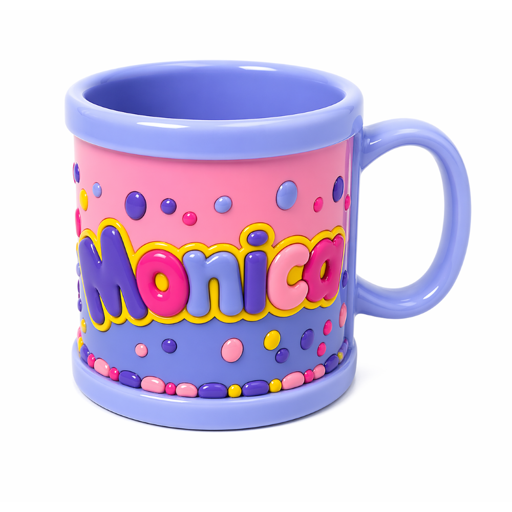 Tazza in plastica personalizzata Disney Monica