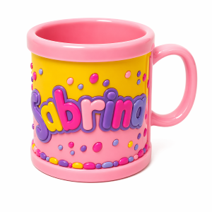 Tazza in plastica personalizzata Disney Sabrina