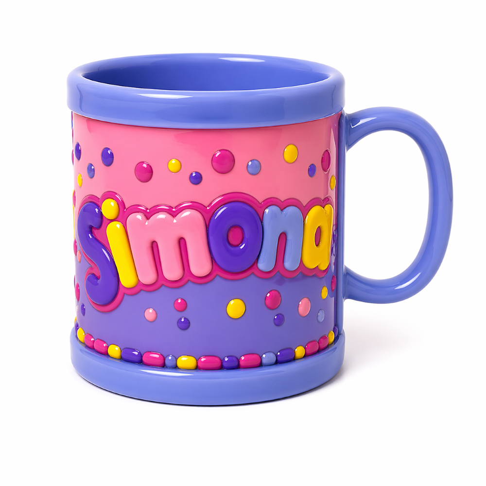 Tazza in plastica personalizzata Disney SIMONA