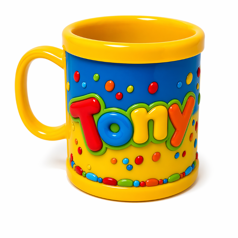 Tazza in plastica personalizzata Disney Tony