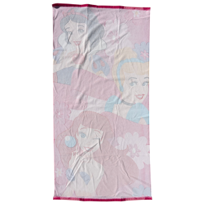 TELO MARE PRINCIPESSE DISNEY ASCIUGAMANO PER BAMBINI IN MICROFIBRA CM 140X70 - PRI2093