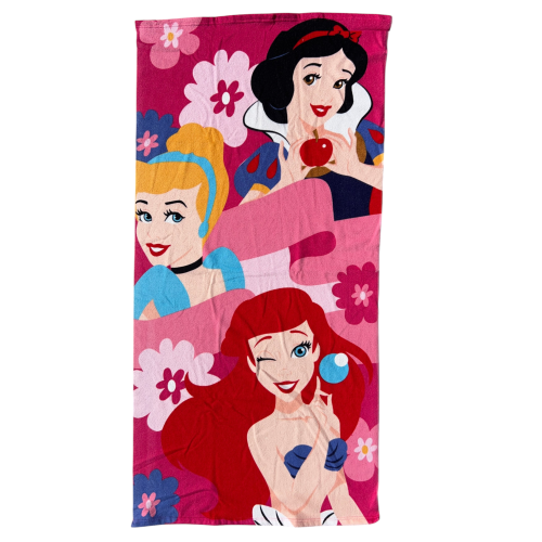 TELO MARE PRINCIPESSE DISNEY ASCIUGAMANO PER BAMBINI IN MICROFIBRA CM 140X70 - PRI2093