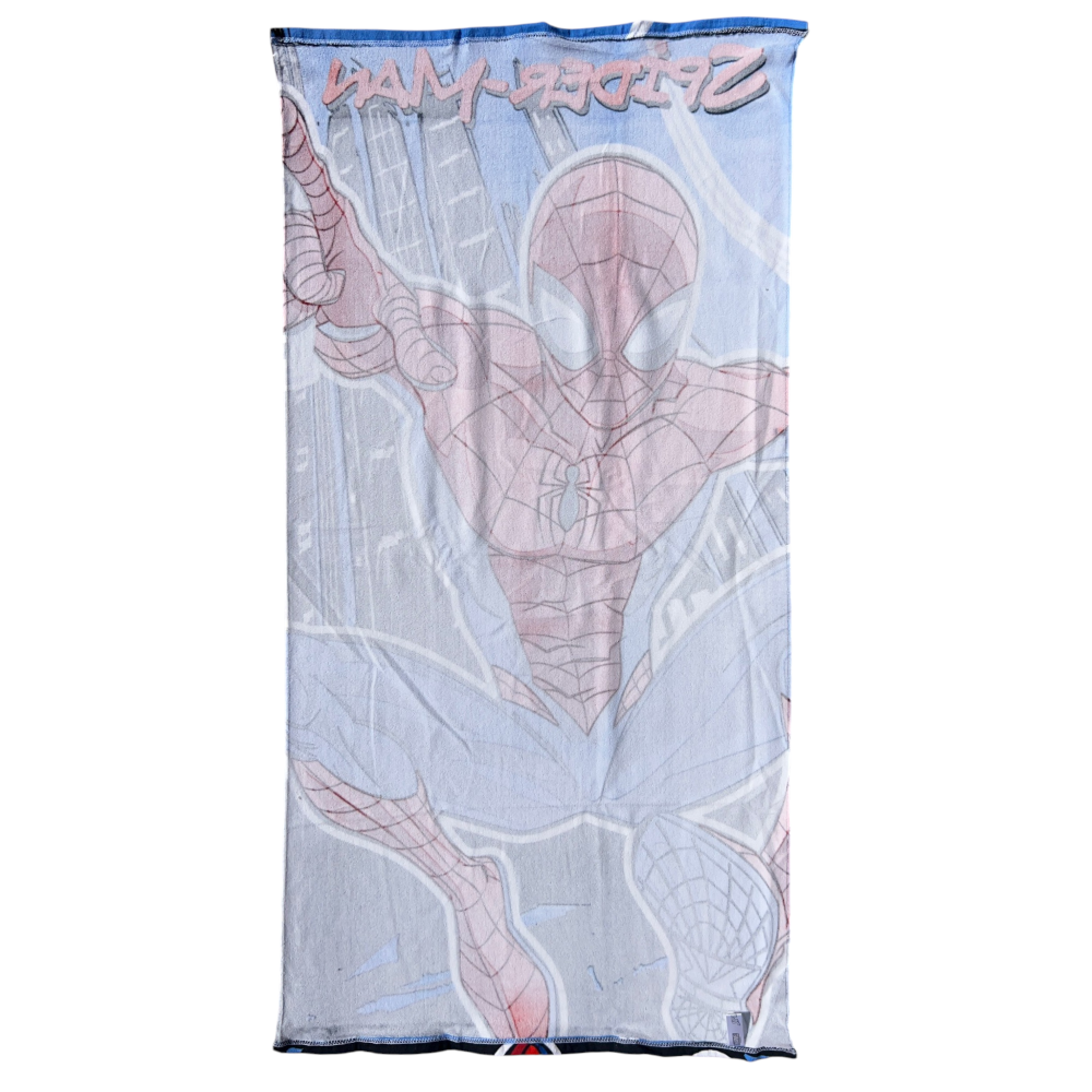TELO MARE SPIDERMAN MARVEL ASCIUGAMANO PER BAMBINI IN MICROFIBRA CM 140X70 - SPM2098