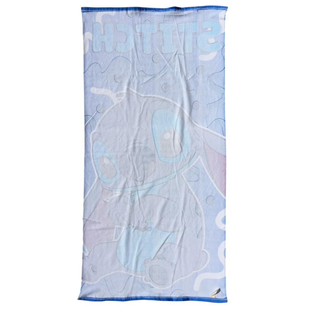 TELO MARE STITCH DISNEY ASCIUGAMANO PER BAMBINI IN MICROFIBRA CM 140X70 - STI2072