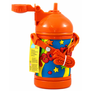 Borraccia sport in plastica con nome H 16 cm 380 ml Federico