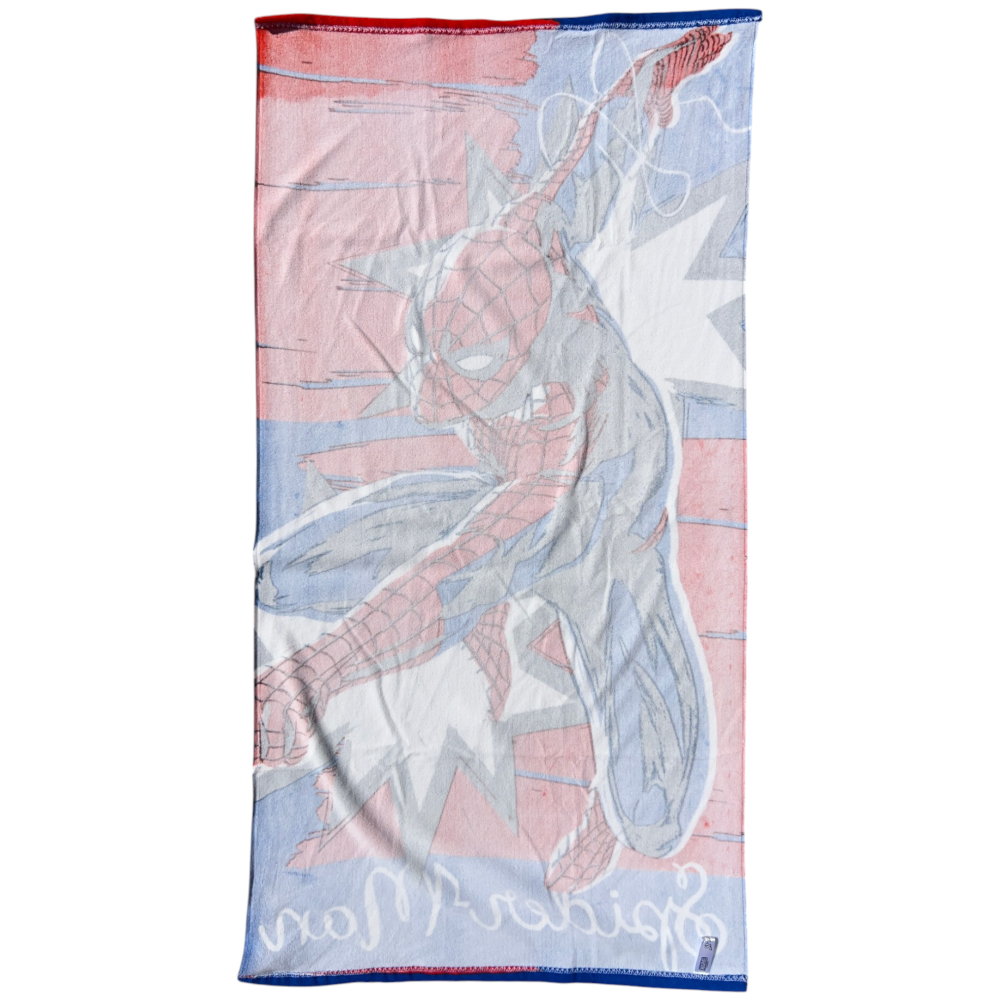 TELO MARE SPIDERMAN MARVEL ASCIUGAMANO PER BAMBINI IN MICROFIBRA CM 140X70 - SPM1715