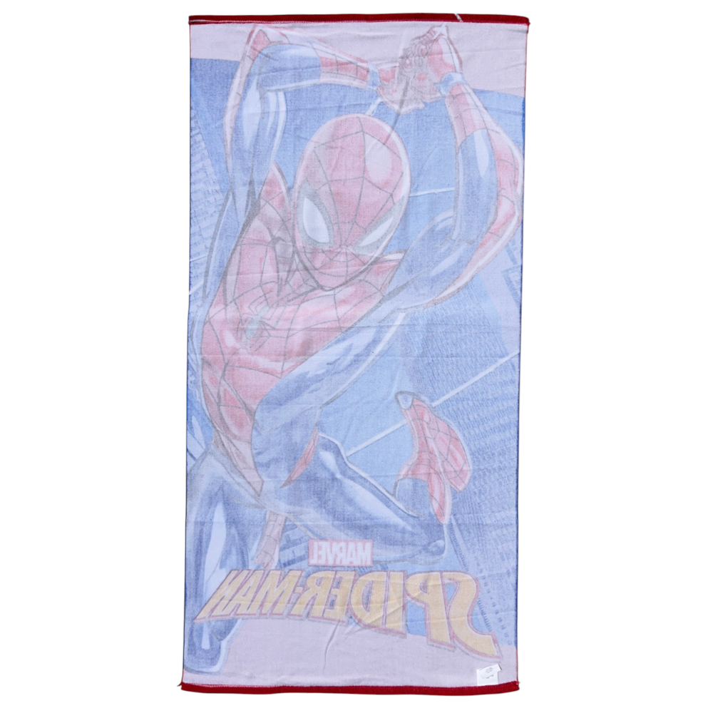 TELO MARE SPIDERMAN MARVEL ASCIUGAMANO PER BAMBINI IN MICROFIBRA CM 140X70 - JE14184AD