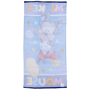 TELO MARE TOPOLINO DISNEY ASCIUGAMANO PER BAMBINI IN MICROFIBRA CM 140X70 - JE14178AD