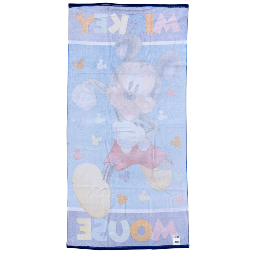 TELO MARE TOPOLINO DISNEY ASCIUGAMANO PER BAMBINI IN MICROFIBRA CM 140X70 - JE14178AD