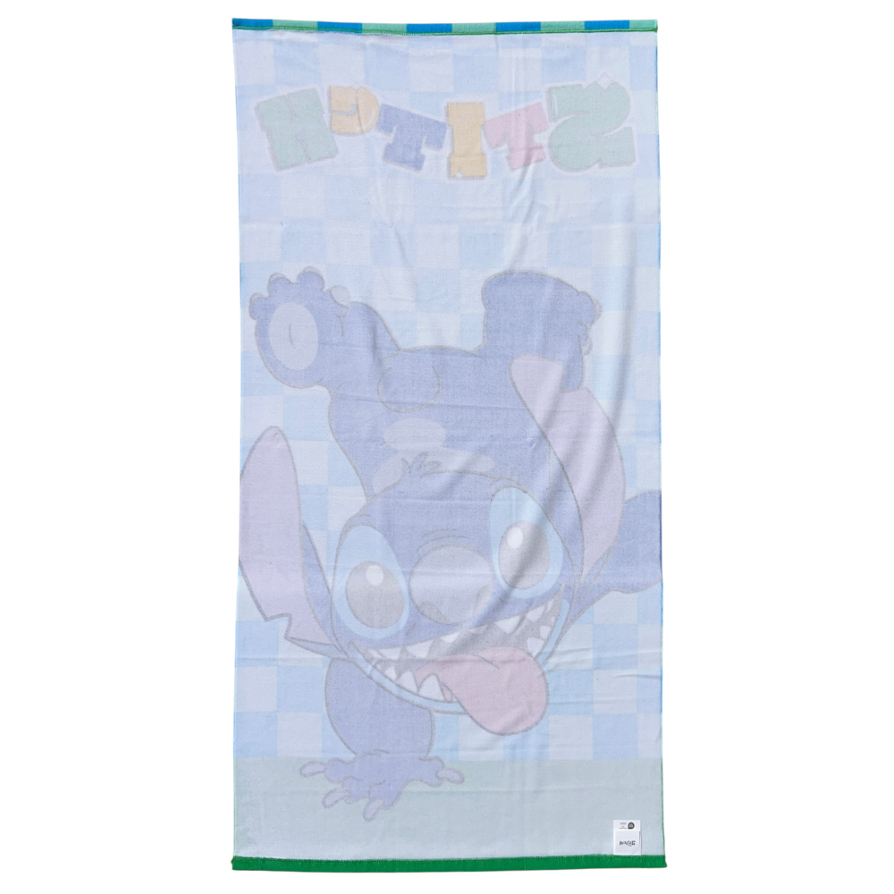TELO MARE STITCH DISNEY ASCIUGAMANO PER BAMBINI IN MICROFIBRA CM 140X70 - JE14186AD