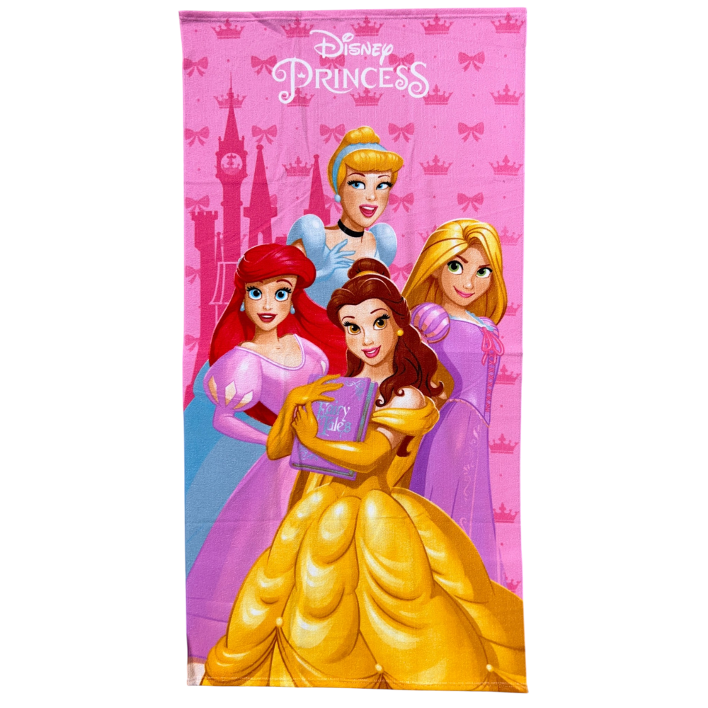 TELO MARE PRINCIPESSE DISNEY ASCIUGAMANO PER BAMBINI IN MICROFIBRA CM 140X70 - JE14191AD