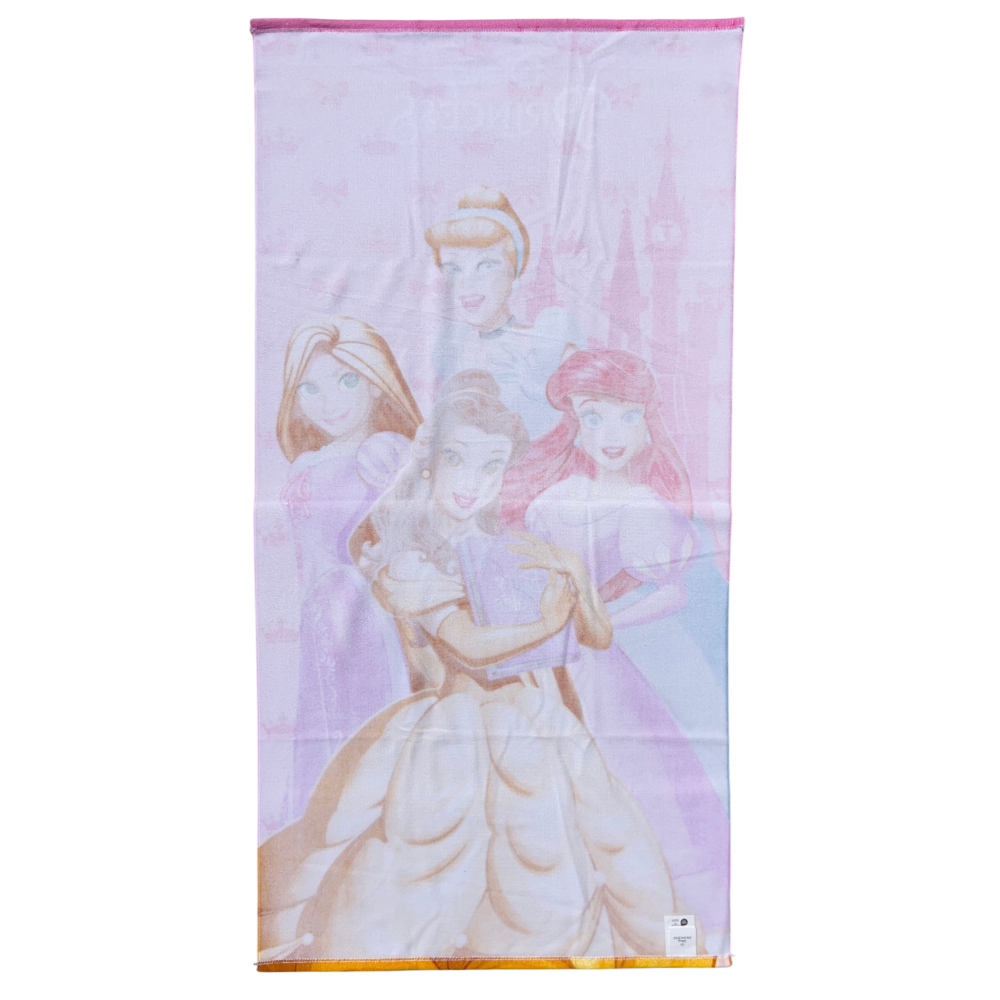 TELO MARE PRINCIPESSE DISNEY ASCIUGAMANO PER BAMBINI IN MICROFIBRA CM 140X70 - JE14191AD