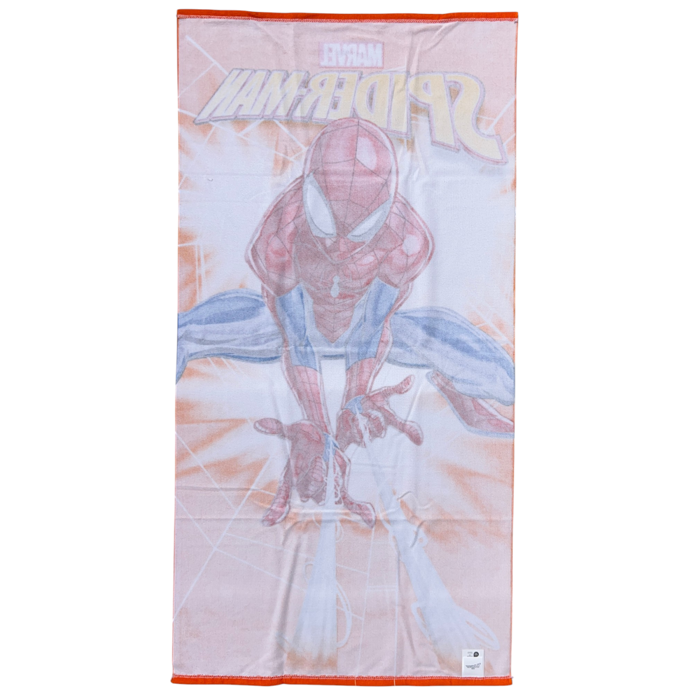 TELO MARE SPIDERMAN MARVEL ASCIUGAMANO PER BAMBINI IN MICROFIBRA CM 140X70 - JE11532AD