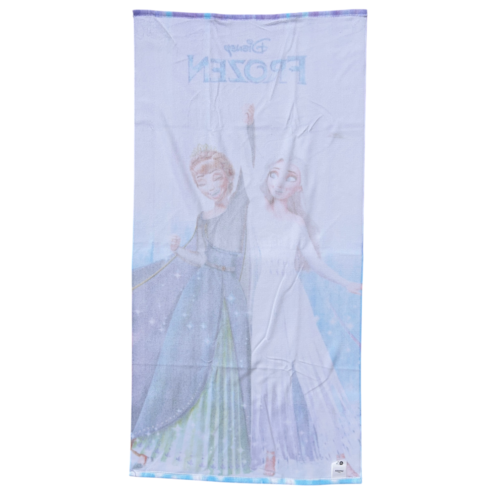 TELO MARE FROZEN DISNEY ASCIUGAMANO PER BAMBINE IN MICROFIBRA CM 140X70 - JE14183AD