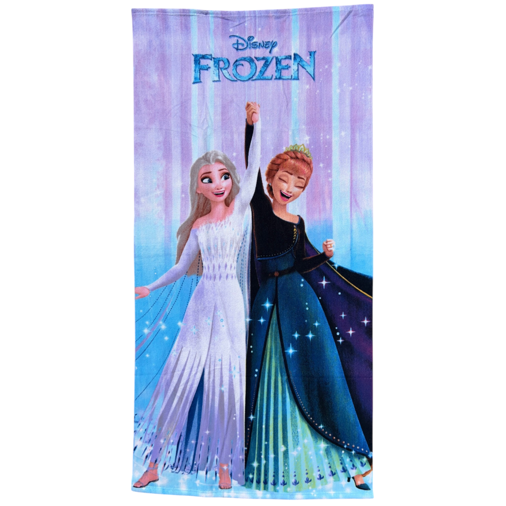 TELO MARE FROZEN DISNEY ASCIUGAMANO PER BAMBINE IN MICROFIBRA CM 140X70 - JE14183AD