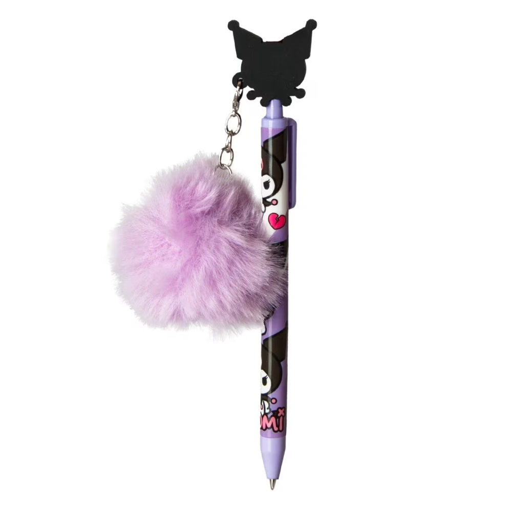 SET 12 PENNE KUROMI CON POMPON 18 CM IDEA REGALO - KU00006X12