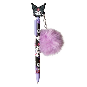 SET 12 PENNE KUROMI CON POMPON 18 CM IDEA REGALO - KU00006X12