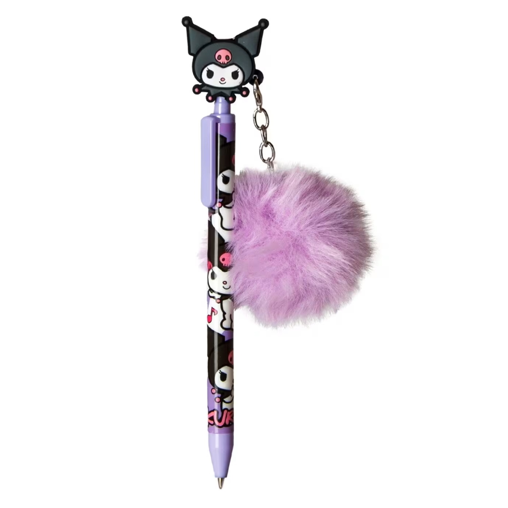 SET 12 PENNE KUROMI CON POMPON 18 CM IDEA REGALO - KU00006X12