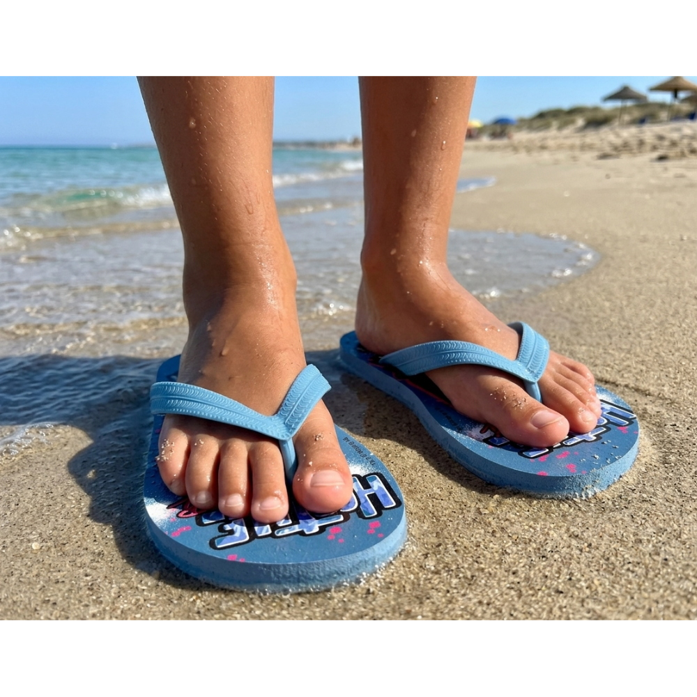 INFRADITO MINECRAFT CIABATTE MARE SPIAGGIA BAMBINI- K08362MC/B