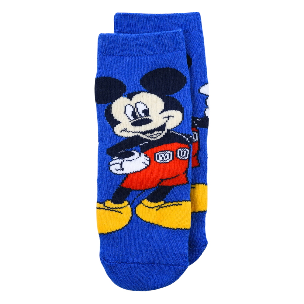 CALZINI ANTISCIVOLO TOPOLINO DISNEY IN MISTO COTONE 3 PAIA ASSORTITI BAMBINI 23/34 - HY06061