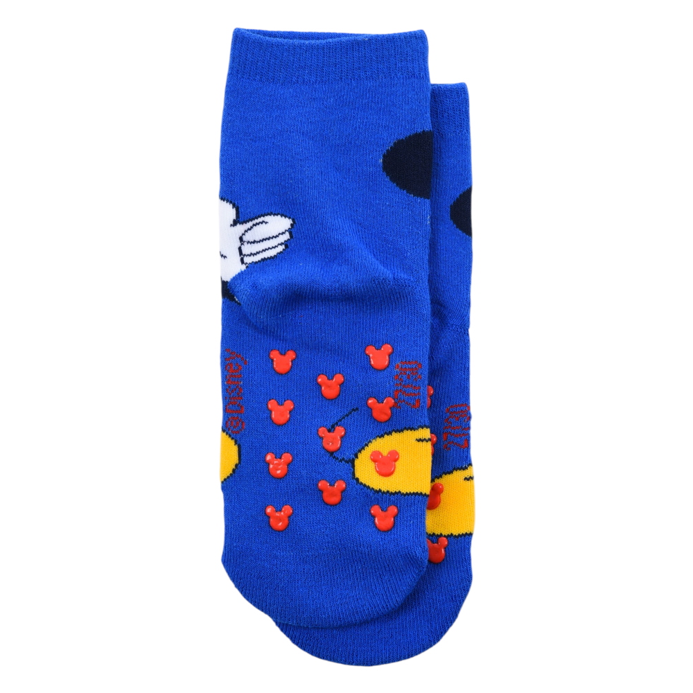 CALZINI ANTISCIVOLO TOPOLINO DISNEY IN MISTO COTONE 3 PAIA ASSORTITI BAMBINI 23/34 - HY06061