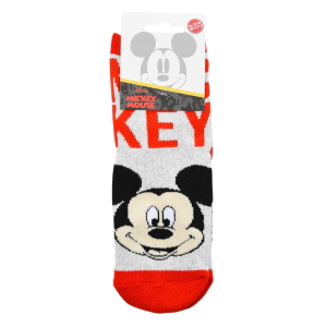 CALZINI ANTISCIVOLO TOPOLINO DISNEY IN MISTO COTONE 3 PAIA ASSORTITI BAMBINI 23/34 - HY06061