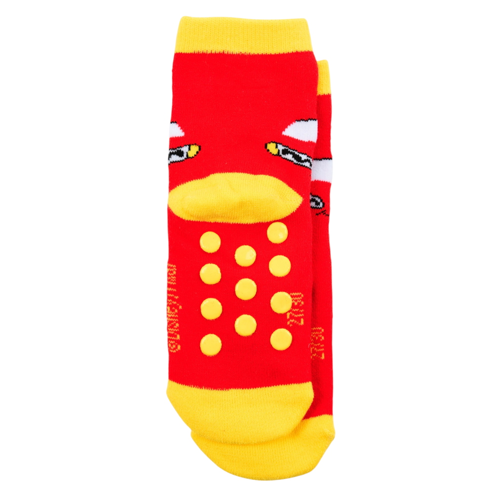 CALZINI ANTISCIVOLO CARS DISNEY IN MISTO COTONE 3 PAIA ASSORTITI BAMBINI 23/34 - HY06071