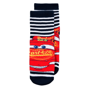 CALZINI ANTISCIVOLO CARS DISNEY IN MISTO COTONE 3 PAIA ASSORTITI BAMBINI 23/34 - HY06071